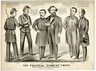 A politikai sziámi ikrek, A chicagói fajkeveredés utódai, 1864